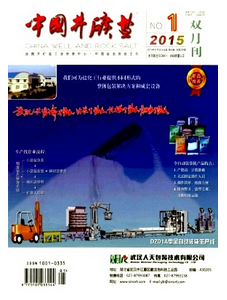 中國井礦鹽雜志收錄論文