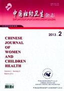 中國婦幼衛生雜志