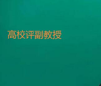 高校評副教授要有獨(dú)著嗎
