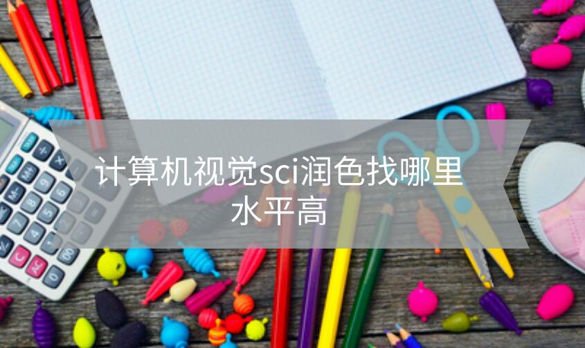 計(jì)算機(jī)sci論文潤色