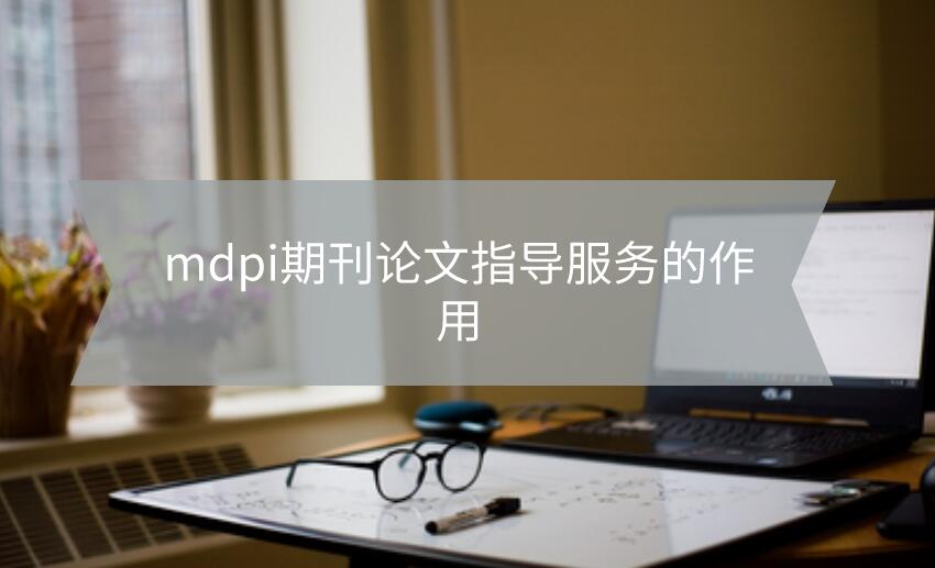 mdpi期刊論文指導服務的作用