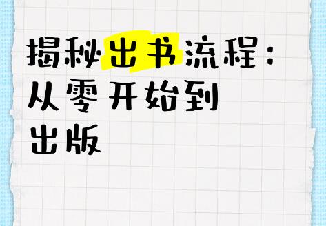 出書流程