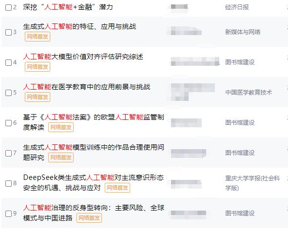 人工智能論文范文