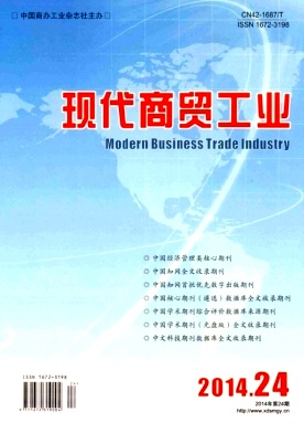 現代商貿工業期刊發表